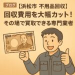 買取で回収費用を大幅カット